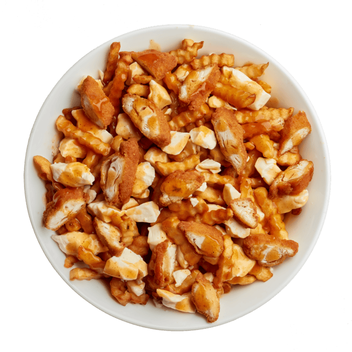 Poutine régulière filets de poulet