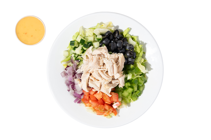 Au Coq/Benny - Salade jardinière/Garden salad